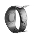 Marbleized Swirling Pink Border v5 - Decal Skin Wrap Kit for the Disney Magic Band