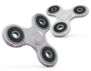 Marbleized Swirling Pink Border v5 Full-Body Fidget Spinner Skin-Kit
