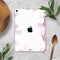 Marbleized Swirling Pink Border v5 - Full Body Skin Decal for the Apple iPad Pro 12.9", 11", 10.5", 9.7", Air or Mini (All Models Available)