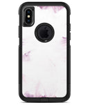 Marbleized Swirling Pink Border v5 - iPhone X OtterBox Case & Skin Kits