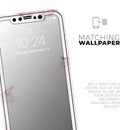 Marbleized Swirling Pink Border v5 - Protective Skin Wrap & Decal – Compatible with iPhone SE to iPhone 17 Pro Max (All Models)