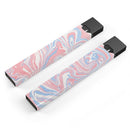 Marbleized Swirling Pink and Blue - Premium Decal Protective Skin-Wrap Sticker compatible with the Juul Labs vaping device