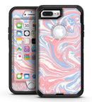 Marbleized Swirling Pink and Blue - iPhone 7 Plus/8 Plus OtterBox Case & Skin Kits