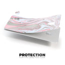Marbleized Swirling Pink and Gray - Premium Protective Decal Skin-Kit for the Apple Credit Card