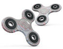 Marbleized Swirling Pink and Gray Full-Body Fidget Spinner Skin-Kit