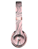 Marbleized Swirling Pink and Gray v3 Full-Body Skin Kit for the Beats by Dre Solo 3 Wireless Headphones