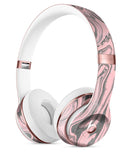 Marbleized Swirling Pink and Gray v3 Full-Body Skin Kit for the Beats by Dre Solo 3 Wireless Headphones