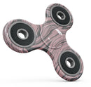 Marbleized Swirling Pink and Gray v3 Full-Body Fidget Spinner Skin-Kit