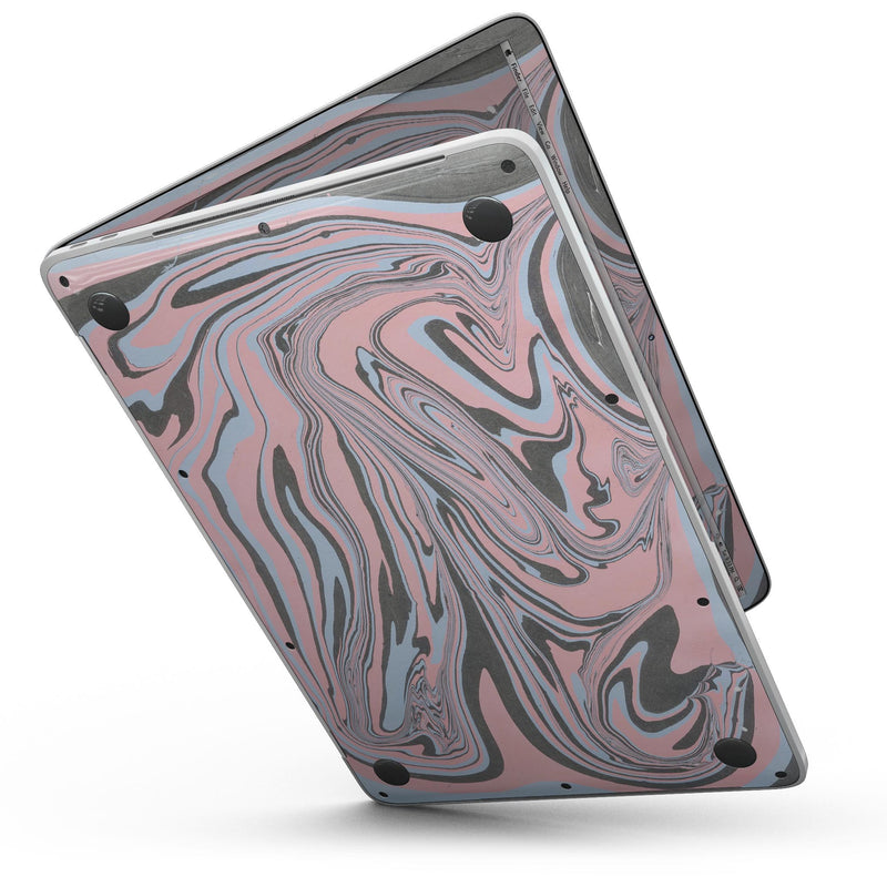 MacBook Pro with Touch Bar Skin Kit - Marbleized_Swirling_Pink_and_Gray_v4-MacBook_13_Touch_V6.jpg?