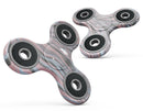 Marbleized Swirling Pink and Gray v4 Full-Body Fidget Spinner Skin-Kit