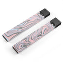 Marbleized Swirling Pink and Gray v4 - Premium Decal Protective Skin-Wrap Sticker compatible with the Juul Labs vaping device