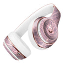 Marbleized Swirling Pink and Purple Full-Body Skin Kit for the Beats by Dre Solo 3 Wireless Headphones
