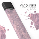Marbleized Swirling Pink and Purple - Premium Decal Protective Skin-Wrap Sticker compatible with the Juul Labs vaping device