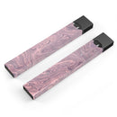 Marbleized Swirling Pink and Purple - Premium Decal Protective Skin-Wrap Sticker compatible with the Juul Labs vaping device