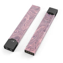 Marbleized Swirling Pink and Purple - Premium Decal Protective Skin-Wrap Sticker compatible with the Juul Labs vaping device