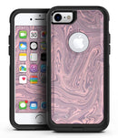 Marbleized Swirling Pink and Purple - iPhone 7 or 8 OtterBox Case & Skin Kits