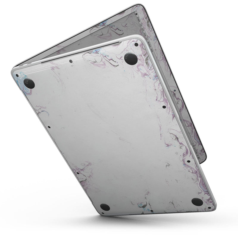 MacBook Pro with Touch Bar Skin Kit - Marbleized_Swirling_Pinks_Border-MacBook_13_Touch_V6.jpg?