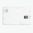 Marbleized Swirling Pinks Border - Premium Protective Decal Skin-Kit for the Apple Credit Card