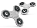 Marbleized Swirling Pinks Border Full-Body Fidget Spinner Skin-Kit