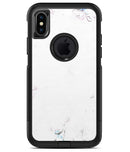 Marbleized Swirling Pinks Border - iPhone X OtterBox Case & Skin Kits