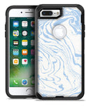 Marbleized Swirling Soft Blue - iPhone 7 Plus/8 Plus OtterBox Case & Skin Kits