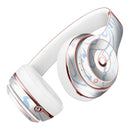 Marbleized Swirling Soft Blue Full-Body Skin Kit for the Beats by Dre Solo 3 Wireless Headphones