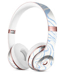 Marbleized Swirling Soft Blue Full-Body Skin Kit for the Beats by Dre Solo 3 Wireless Headphones