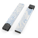 Marbleized Swirling Soft Blue - Premium Decal Protective Skin-Wrap Sticker compatible with the Juul Labs vaping device