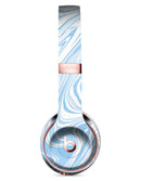 Marbleized Swirling Soft Blue v91 Full-Body Skin Kit for the Beats by Dre Solo 3 Wireless Headphones
