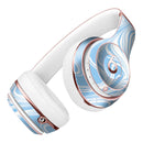 Marbleized Swirling Soft Blue v91 Full-Body Skin Kit for the Beats by Dre Solo 3 Wireless Headphones