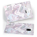 Marbleized Swirling Soft Purple - Premium Protective Decal Skin-Kit for the Apple Credit Card