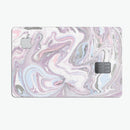 Marbleized Swirling Soft Purple - Premium Protective Decal Skin-Kit for the Apple Credit Card