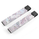 Marbleized Swirling Soft Purple - Premium Decal Protective Skin-Wrap Sticker compatible with the Juul Labs vaping device