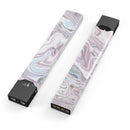Marbleized Swirling Soft Purple - Premium Decal Protective Skin-Wrap Sticker compatible with the Juul Labs vaping device