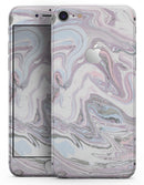 Marbleized Swirling Soft Purple - Skin-kit for the iPhone 8 or 8 Plus