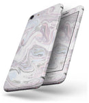 Marbleized Swirling Soft Purple - Skin-kit for the iPhone 8 or 8 Plus