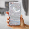 Marbleized Swirling v3 iPhone 6/6s or 6/6s Plus 2-Piece Hybrid INK-Fuzed Case
