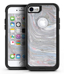 Marbleized Swirling v3 - iPhone 7 or 7 Plus Commuter Case Skin Kit