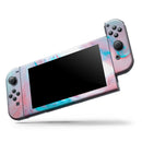 Marbleized Teal and Pink V2 // Skin Decal Wrap Kit for Nintendo Switch Console & Dock, Joy-Cons, Pro Controller, Lite, 3DS XL, 2DS XL, DSi, or Wii - Vinyl Skin Wrap for Nintendo Switch 2, OLED, Lite, Pro Controller, Wii & Classic Handhelds