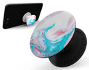 Marbleized Teal and Pink V2 - Skin Kit for PopSockets and other Smartphone Extendable Grips & Stands