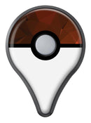 Maroon Abstract Gemotric Shapes Pokémon GO Plus Vinyl Protective Decal Skin Kit