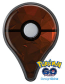 Maroon Abstract Gemotric Shapes Pokémon GO Plus Vinyl Protective Decal Skin Kit
