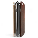 Maroon Abstract Gemotric Shapes iPhone 6/6s or 6/6s Plus 2-Piece Hybrid INK-Fuzed Case