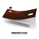 Maroon Abstract Gemotric Shapes - Premium Protective Decal Skin-Kit for the Apple Credit Card