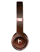Maroon Abstract Gemotric Shapes Full-Body Skin Kit for the Beats by Dre Solo 3 Wireless Headphones