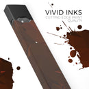 Maroon Abstract Gemotric Shapes - Premium Decal Protective Skin-Wrap Sticker compatible with the Juul Labs vaping device