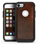 Maroon Abstract Gemotric Shapes - iPhone 7 or 8 OtterBox Case & Skin Kits
