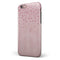 Mauve Hearts Over Pale Pink Watercolor  iPhone 6/6s or 6/6s Plus 2-Piece Hybrid INK-Fuzed Case