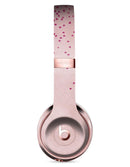 Mauve Hearts Over Pale Pink Watercolor  2 Full-Body Skin Kit for the Beats by Dre Solo 3 Wireless Headphones