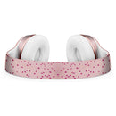 Mauve Hearts Over Pale Pink Watercolor  2 Full-Body Skin Kit for the Beats by Dre Solo 3 Wireless Headphones